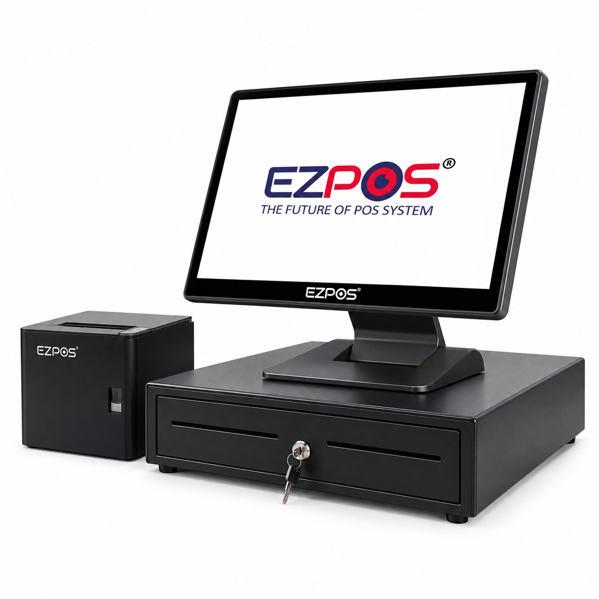 طقم كاشير EZPOS ويندوز i3 - جهاز وطابعة ودرج